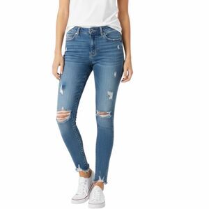 AMERICAN EAGLE Women’s Super Stretch X Highest Rise Distressed Jegging Size 6